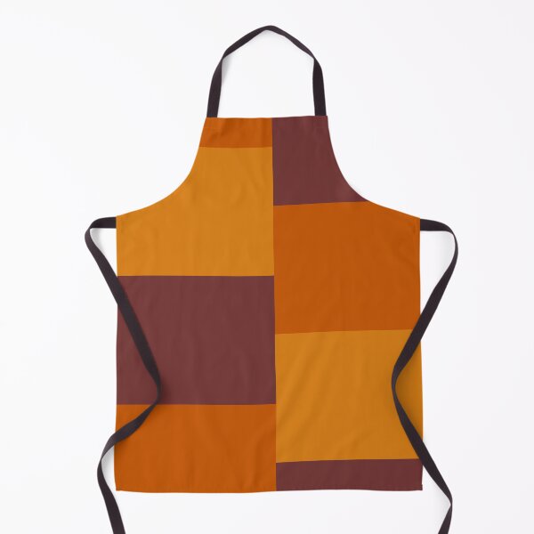 Item preview, Orange color block rectangles pattern designed and sold by 247vibes.