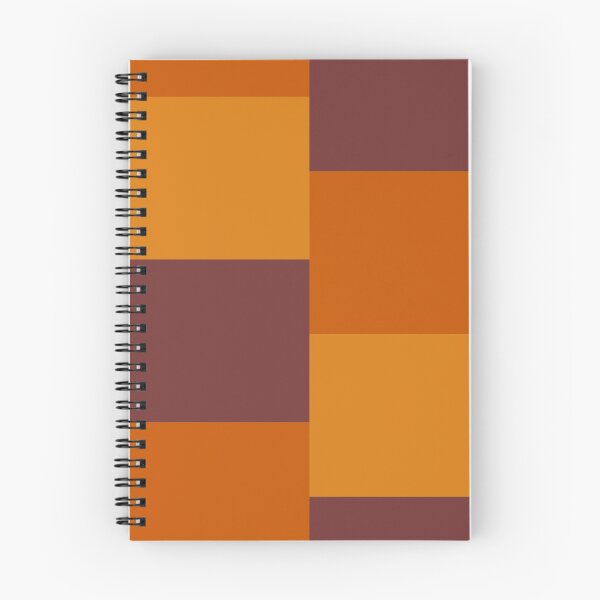 Item preview, Orange color block rectangles pattern designed and sold by 247vibes.