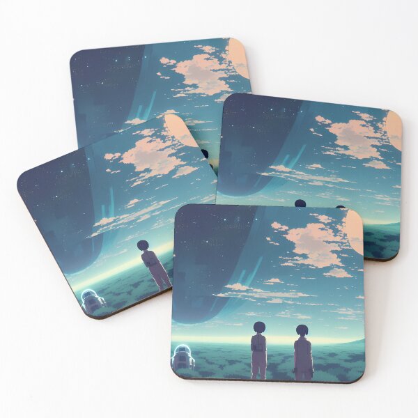 Item preview, Anime key scene wallpaper designed and sold by MichelangeloAI.