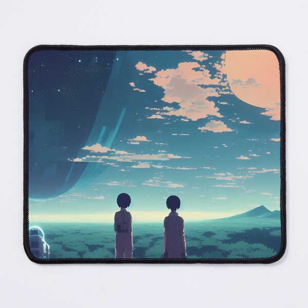 Item preview, Anime key scene wallpaper designed and sold by MichelangeloAI.