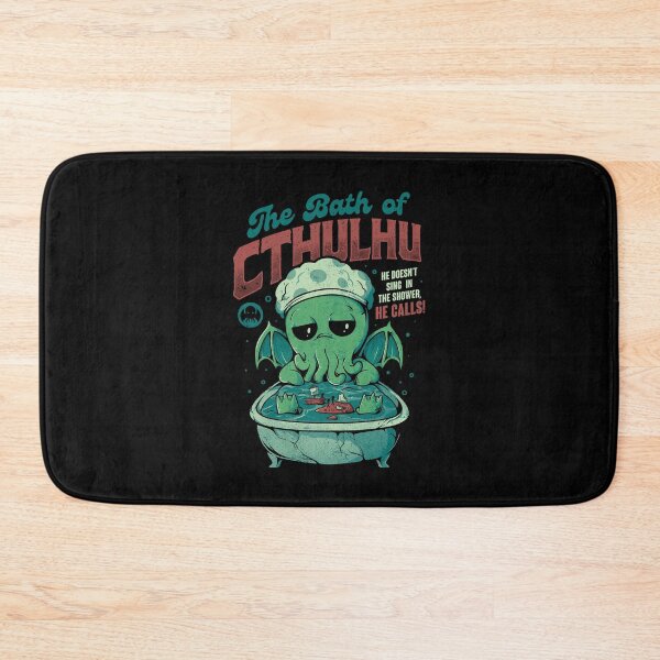 Item preview, El baño de Cthulhu - Regalo divertido de monstruo de terror designed and sold by EduEly.