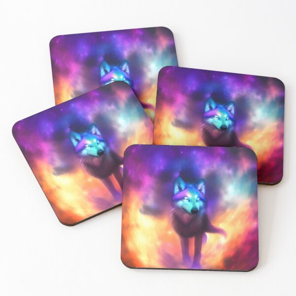 Item preview, Cosmic Spirit Wolf designed and sold by NevynCF.