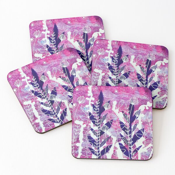 Item preview, Pink Hedgerow designed and sold by Hollys-Prints.