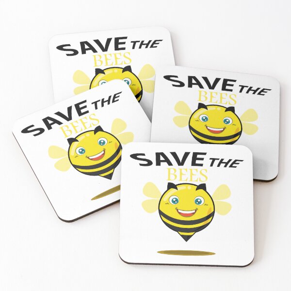 Item preview, Save the bees shits, save the bees phone cases, save the bees hats, save the bees shower curtain, save the bees backpack  designed and sold by Poussyarts.