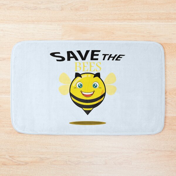Item preview, Save the bees shits, save the bees phone cases, save the bees hats, save the bees shower curtain, save the bees backpack  designed and sold by Poussyarts.