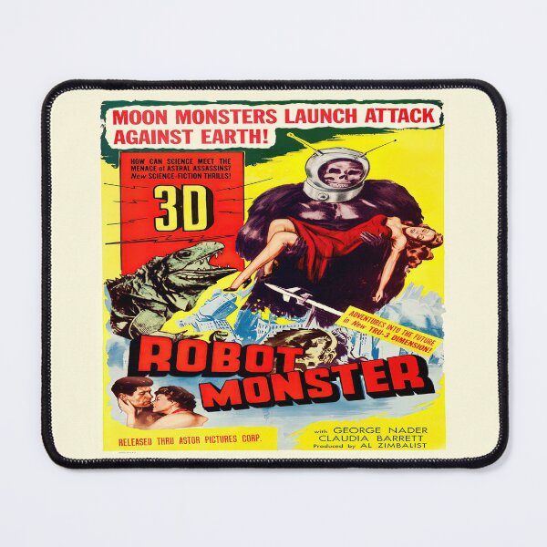 Item preview, Robot Monster Retro 1953 Science Fiction Sci Fi Poster Ad Gift designed and sold by Maljonic.