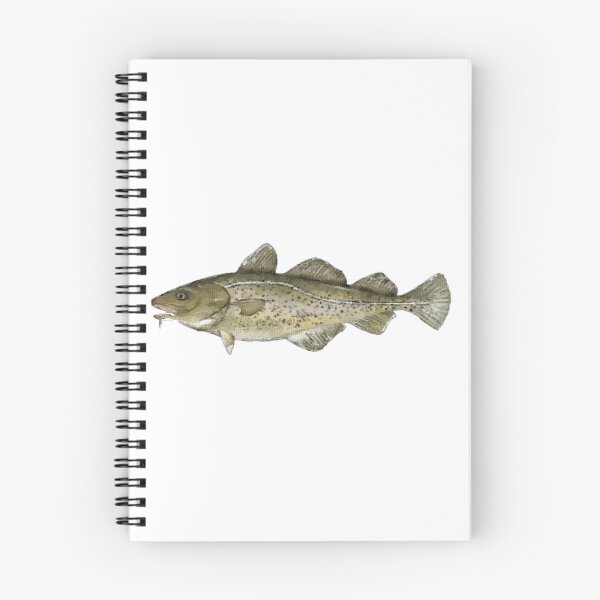 Item preview, Atlantic Cod Fish Watercolor designed and sold by jjomally1.