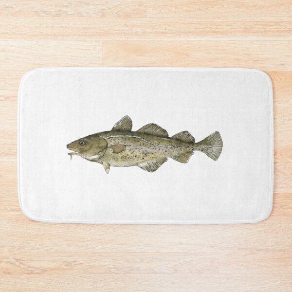 Item preview, Atlantic Cod Fish Watercolor designed and sold by jjomally1.