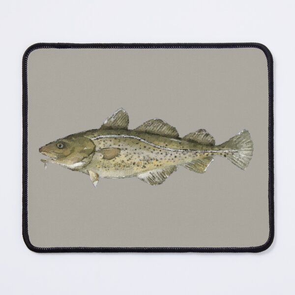Item preview, Atlantic Cod Fish Watercolor designed and sold by jjomally1.