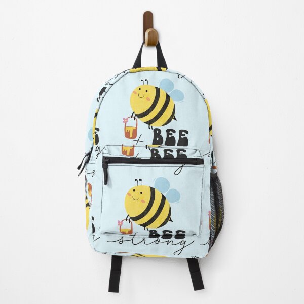 Item preview, Bee strong shits, bee strong hats, bee strong shower curtain, bee strong backpack, bee strong dress, bee strong phone cases designed and sold by Poussyarts.