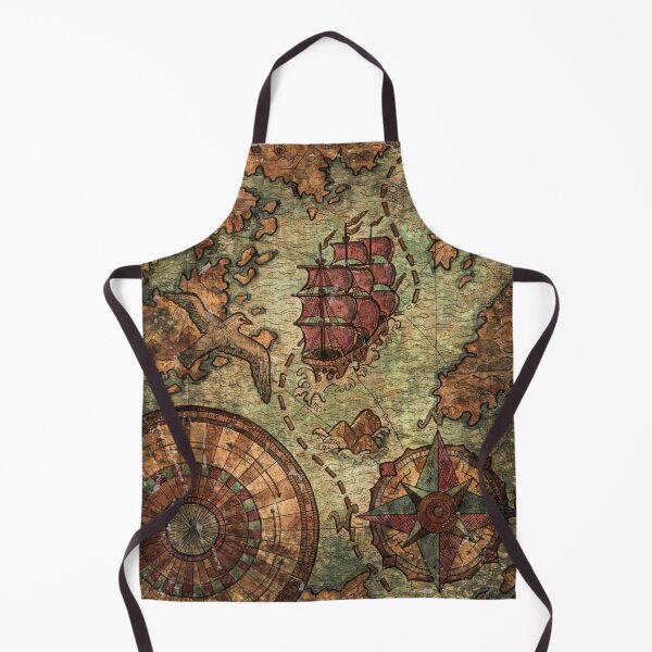 Item preview, Vintage old map. Compass designed and sold by AKAYOLO.