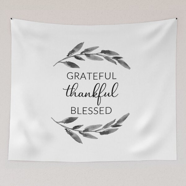 Item preview, Grateful Thankful Blessed designed and sold by Jenn Graham.