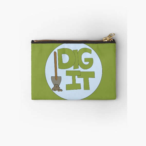 Item preview, Dig it Illustrated Funny Gardener Dirt Lover Badge designed and sold by AngelDawnDesign.