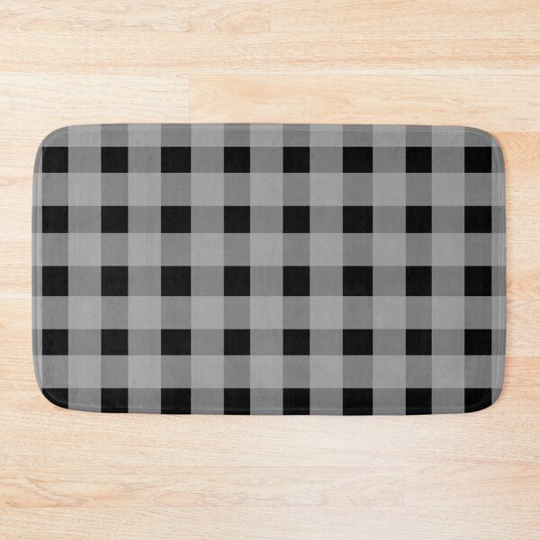 Item preview, Dark Gray and Black Gingham Plaid designed and sold by Julie Erin Designs.