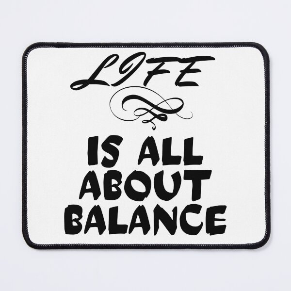 Item preview, la vida se trata de equilibrio designed and sold by Weekendfun22.