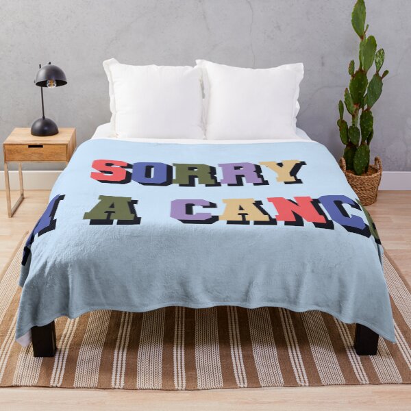 Item preview, Funny Astrology Star Sign Sorry I'm a Cancer designed and sold by bolimj.