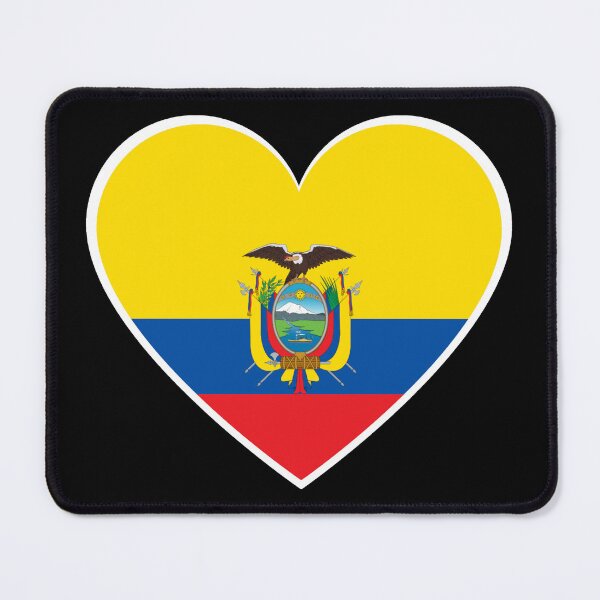 Item preview, ECUADORS FLAG (Ecuador National Flag) designed and sold by USEFULART-Shop.