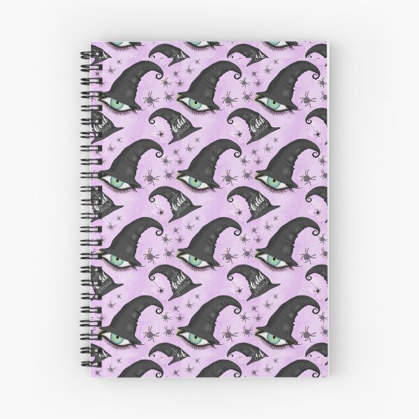 Item preview, Purple and Black Witches Hat Pattern designed and sold by MugsAndDuds.