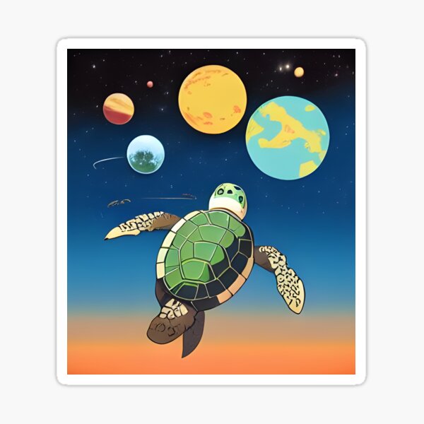 Item preview, Space Turtle designed and sold by Captain Met.