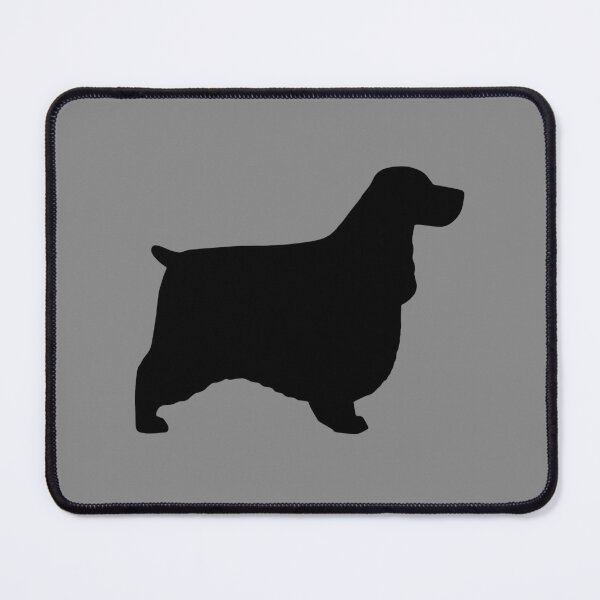 Item preview, Black English Cocker Spaniel Silhouette(s) designed and sold by Jenn Inashvili.