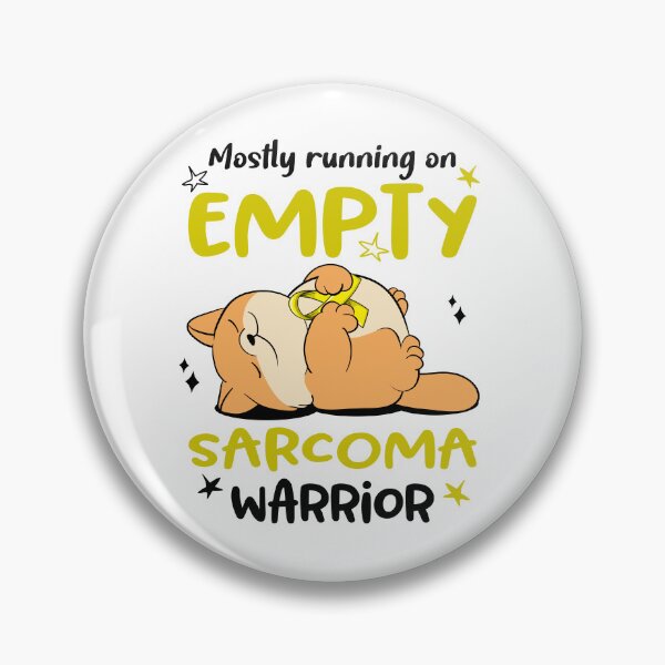 Item preview, Mostly running on Empty Sarcoma Warrior designed and sold by ElizabethS809.
