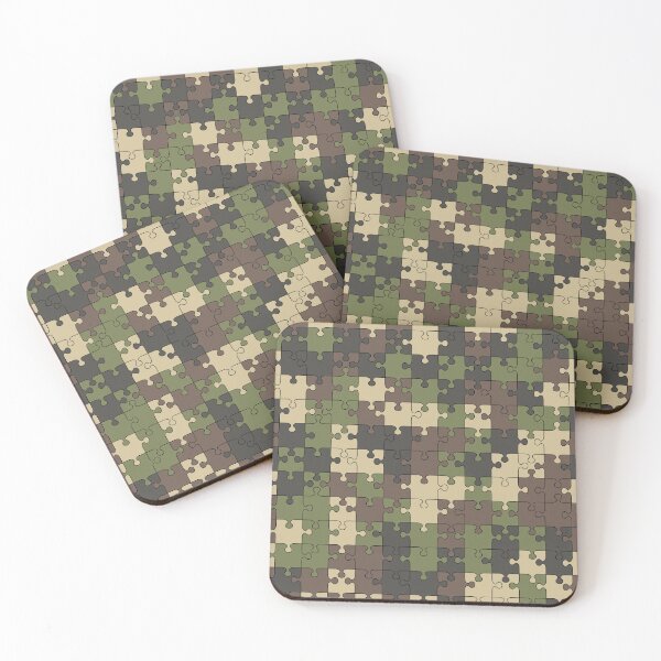 Item preview, Camouflage Jigsaw design  designed and sold by Spyromike.