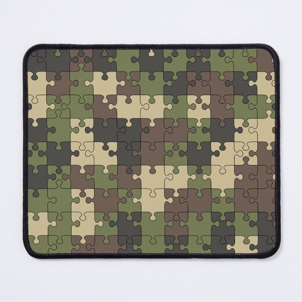Item preview, Camouflage Jigsaw design designed and sold by Spyromike.