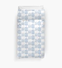 Dr Who Wordart Duvet Cover