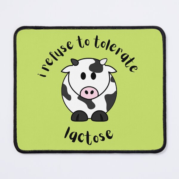 Item preview, I Refuse To Tolerate Lactose (Lime Green) designed and sold by ami.creations.