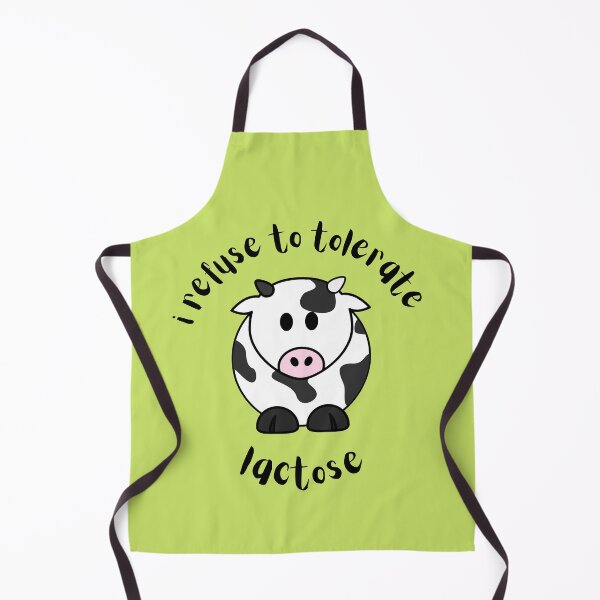 Item preview, I Refuse To Tolerate Lactose (Lime Green) designed and sold by ami.creations.