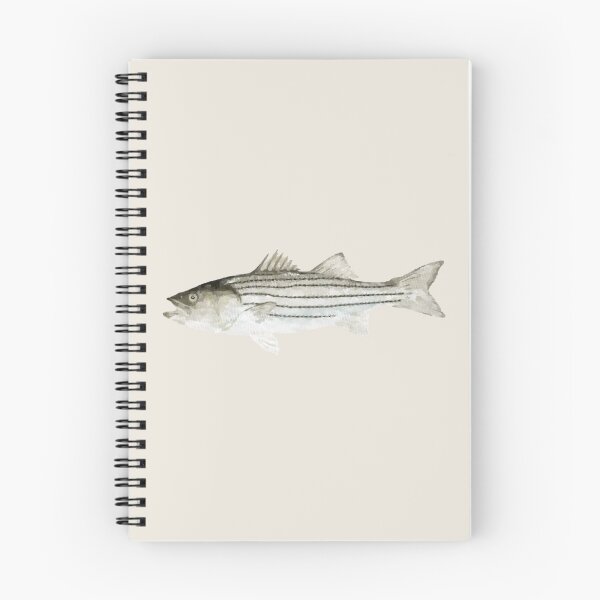 Item preview, Striped Bass Fish Watercolor designed and sold by jjomally1.