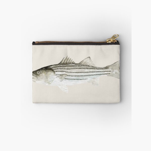 Item preview, Striped Bass Fish Watercolor designed and sold by jjomally1.