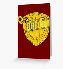 DREDD Greeting Card