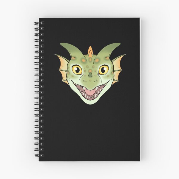 Item preview, Goblin Dragon Single - Green Orange designed and sold by VorndessArt.