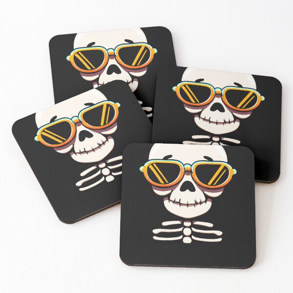 Item preview, Skeleton Halloween Retro Colorful designed and sold by betternotes.