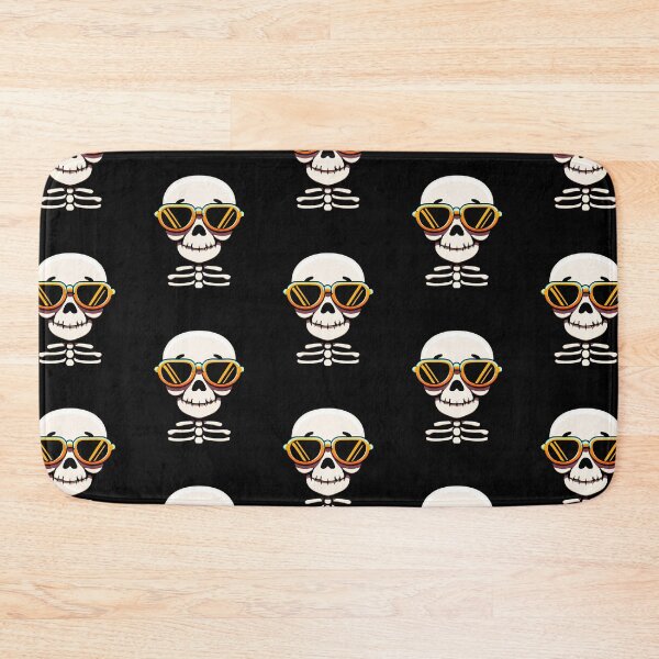 Item preview, Skeleton Halloween Retro Colorful designed and sold by betternotes.