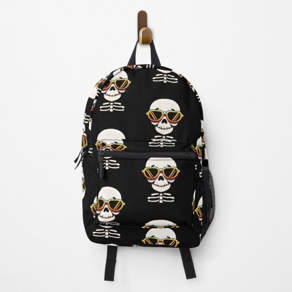 Item preview, Skeleton Halloween Retro Colorful designed and sold by betternotes.