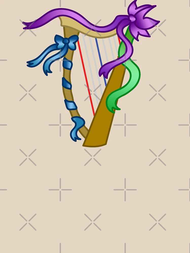 Thumbnail 4 of 4, Relaxed Fit T-Shirt, Classical Ribbons designed and sold by RicePoison.