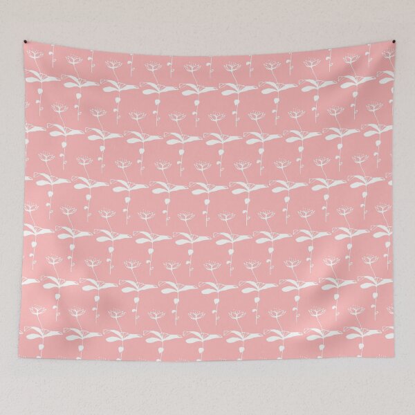 Item preview, The white  arctic starflower in a cute pattern designed and sold by marina63.