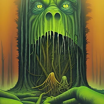 Artwork thumbnail, Tree Monster by RockingPandS