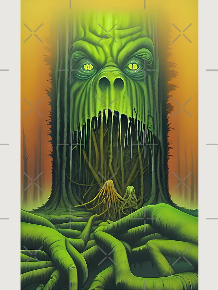 Thumbnail 6 of 6, Premium Oversized Hoodie, Tree Monster designed and sold by RockingPandS.