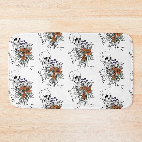 Item preview, Skeleton Smelling Skull Flower Bouquet- For You/ Skeleton  designed and sold by Designs By YL.