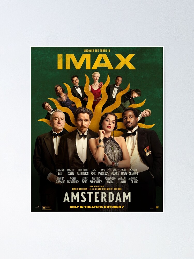 amsterdam movie poster
