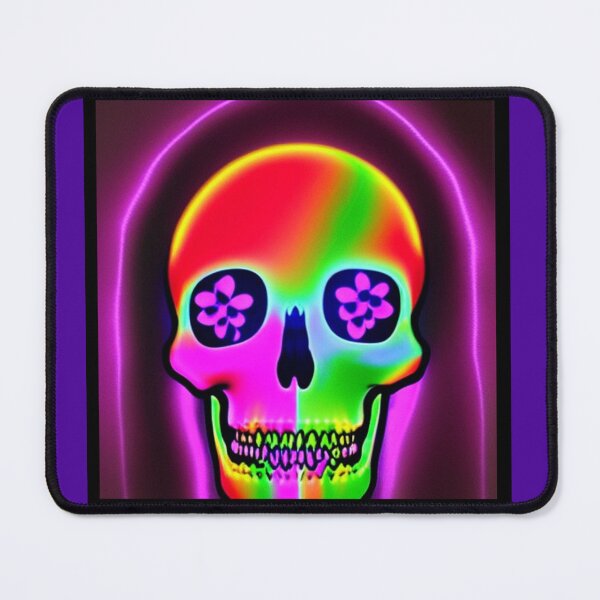 Item preview, Fluorescent Colored Skull 4 designed and sold by Riccivela.
