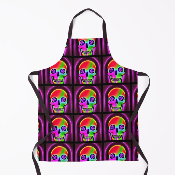 Item preview, Fluorescent Colored Skull 4 designed and sold by Riccivela.