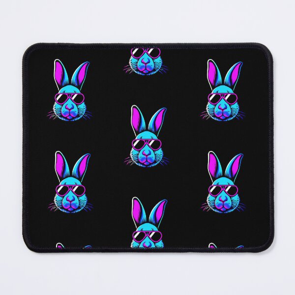 Item preview, Swag Rabbit Retro Neon Retro Colorful designed and sold by betternotes.