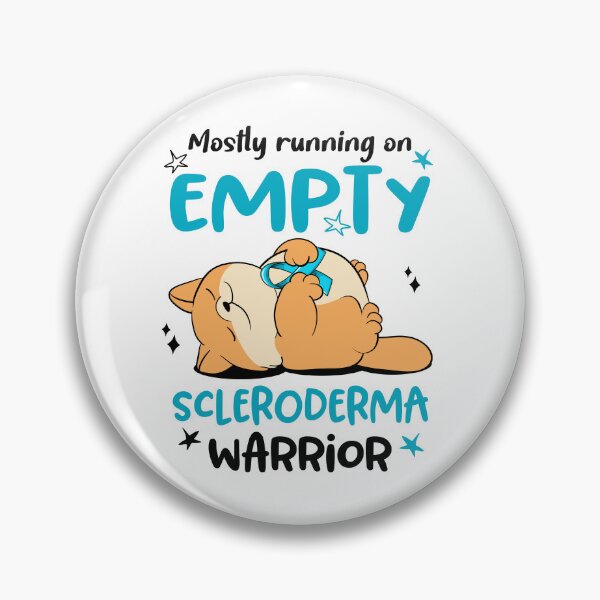 Item preview, Mostly running on Empty Scleroderma Warrior designed and sold by ElizabethS809.