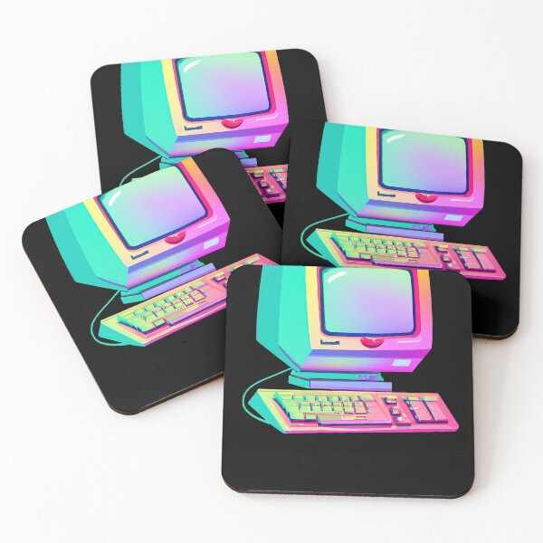 Artikelvorschau, Vintage Computer Retro Colorful entworfen und verkauft von betternotes.