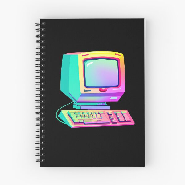 Item preview, Vintage Computer Retro Colorful designed and sold by betternotes.