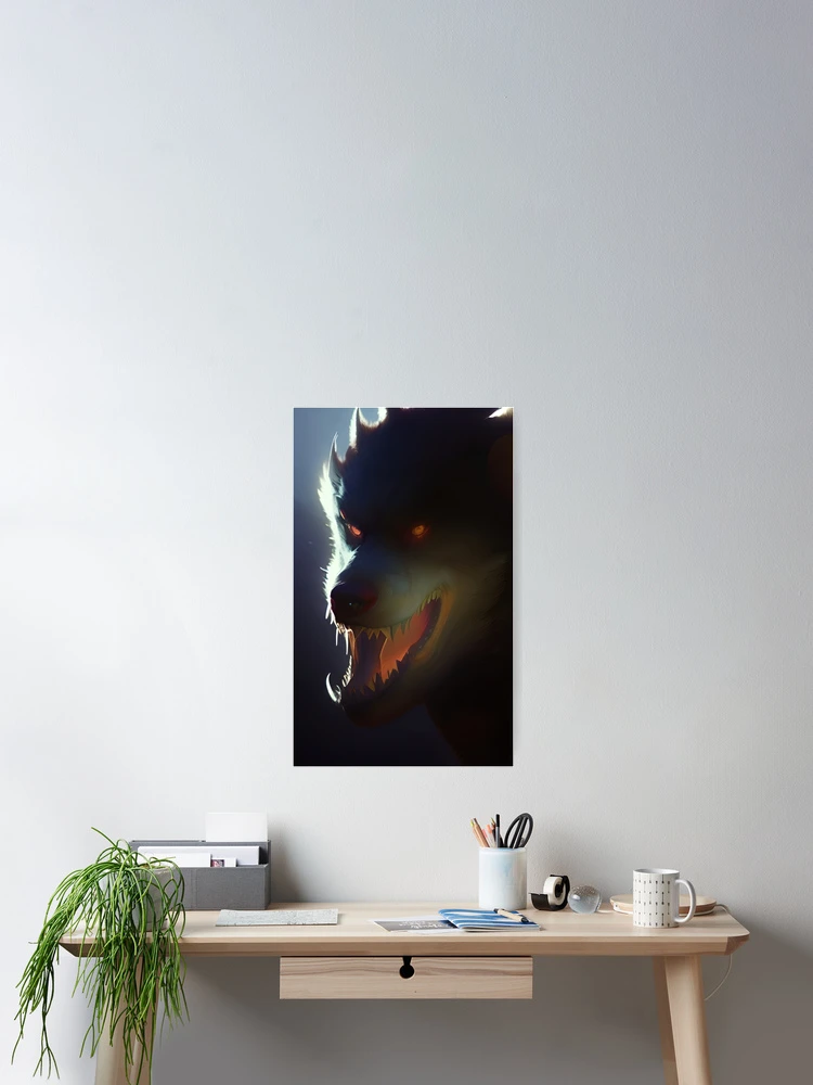 Thumbnail 2 of 3, Poster, The Werewolf designed and sold by RockingPandS.